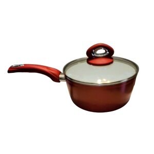 BIALETTI Aeternum 3 Qt Stock Pot, Sauce Pan with Lid  Nonstick Anodized Aluminum